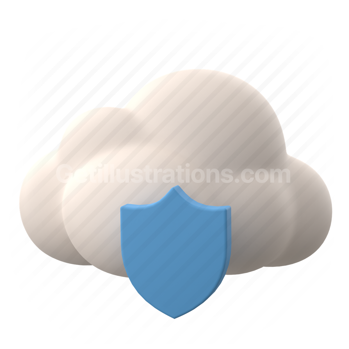 cloud, store, save, protection, safety, shield